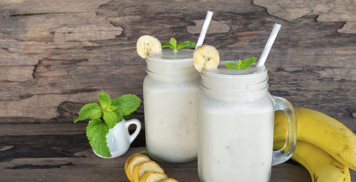 un licuado de platano cuantas calorias tiene