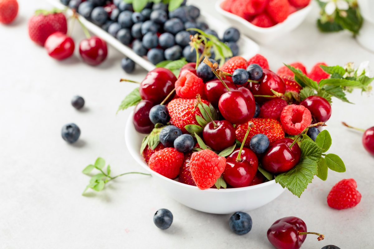 arandanos y frutos rojos