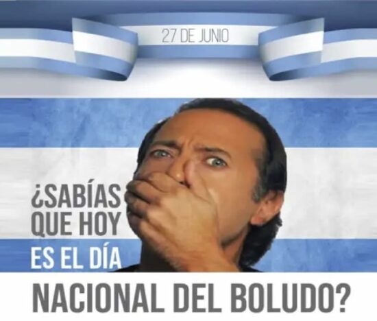 El actor Guillermo Francella usa mucho la palabra boludo en sus guiones.